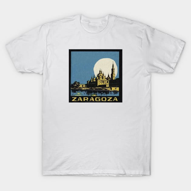 Zaragoza | Spain Gift | Spanish | Zaragoza travel | Vintage T-Shirt by Tropical Blood